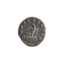Denarius, posthumous issue honoring Marcus Aurelius (121–180) with Commodus (161–192) as issuer;