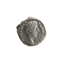 Denarius, posthumous issue for Marcus Aurelius (121–180; Roman emperor 161–180) by Commodus