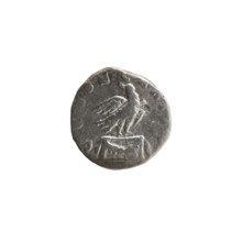 Denarius, posthumous issue for Marcus Aurelius (121–180; Roman Emperor 161–180), issued by Commodus