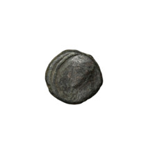 Bronze coin of Pacorus II (r. 77–109), Parthian Empire, Iran. Obverse: head of Pacorus II in diadem
