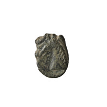 Bronze coin, Mithridates IV (King of the Parthians; 129–140 AD); obverse: head of Mithridates IV