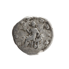 Denarius of Faustina the Younger (ca. 130–176; Roman empress 161–176; Augusta 147–161). Obverse: