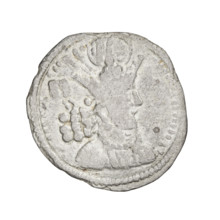 Drachma, Shapur II (ruler of Persia; 309–379). Obverse: bust of Sapor II facing right; wearing a