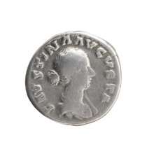 Denarius, Marcus Aurelius (121–180), issuer; Faustina the Younger (ca. 130–176), personifications: