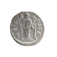 Denarius of Faustina the Younger (ca. 130–176), Roman empress 161–176; issuer Marcus Aurelius