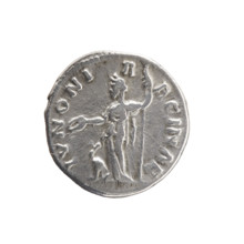 Denarius of Faustina the Younger (ca. 130–176), Roman empress 161–176; issuer: Marcus Aurelius