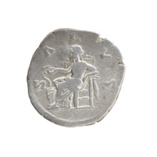 Denarius of Faustina the Younger (ca. 130–176; Roman empress 161–176), Marcus Aurelius (121–180;