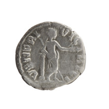 Denarius, Faustina the Younger (ca. 130–176; Roman empress 161–176), issuer Marcus Aurelius