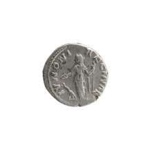 Denarius of Faustina the Younger (ca. 130–176), Roman empress 161–176; issuer: Marcus Aurelius