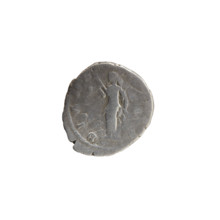 Denarius of Marcus Aurelius (121–180), Roman emperor 161–180; issuer. Obverse: Bust of Faustina the
