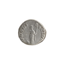 Denarius, Faustina the Younger (ca. 130–176; Roman empress 161–176), Marcus Aurelius (121–180;