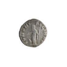 Denarius of Faustina the Younger (ca. 130–176), Marcus Aurelius (issuer). Obverse: Bust of Faustina