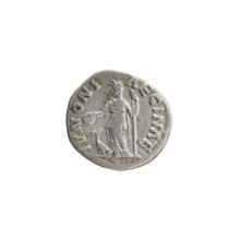 Denarius of Faustina the Younger (ca. 130–176), Roman empress 161–176; issuer: Marcus Aurelius