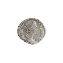 Denarius, Faustina the Younger (ca. 130–176; Roman empress 161–176) (posthumous), Marcus Aurelius