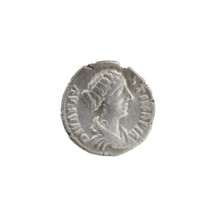 Denarius, Faustina the Younger (ca. 130–176; Roman empress 161–176) (posthumous), Marcus Aurelius
