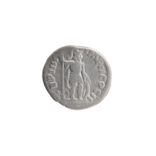Denarius, Lucius Verus (130–169; Roman emperor 161–169). Obverse: Head of Lucius Verus without a