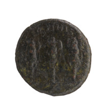 Lucius Verus (130–169; Roman emperor 161–169). Obverse: Head of Lucius Verus in laurel wreath