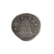 Denarius, Lucius Verus (130–169; Roman emperor 161–169), posthumous; Marcus Aurelius (121–180;