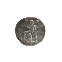 Denarius; obverse: draped bust of Lucilla to right, legend LVCILLAE AVG - ANTONINI AVG F; reverse: