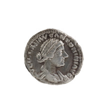 Denarius, Lucilla (149–182; Roman empress 164–169), issuer Lucius Verus (130–169; Roman emperor