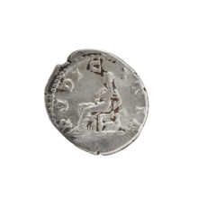Denarius, Lucius Verus (130–169; Roman emperor 161–169) issuer; Lucilla (149–182; Roman empress