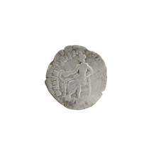 Denarius, Commodus (161–192), personifications, snakes, Commodus - iconography, Salus