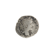 Denarius, Commodus (161–192; Roman emperor 177–192), issuer: Commodus. Obverse: Head of Commodus in