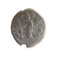 Denarius, Commodus (Roman emperor 177–192) as issuer; Crispina (Roman empress 178–191) depicted.