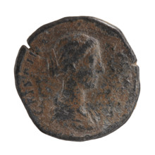 Sestertius, Crispina (164–192?; Roman empress 178–192), issuer Commodus (161–192; Roman emperor