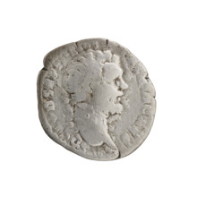 Denarius of Clodius Albinus (ca. 150–197; Roman emperor 193–197), issued during 193–195. Obverse: