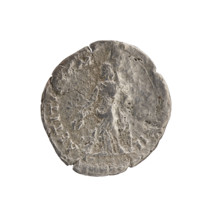 Denarius of Pertinax (126–193), Roman Empire, 193. Obverse: head of Pertinax in laurel wreath