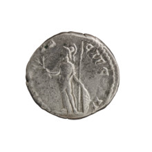 Denarius of Septimius Severus (146–211; Roman emperor 193–211), issued under Clodius Albinus (ca.