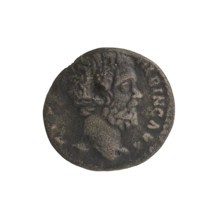 Denarius (forgery?), issued by Clodius Albinus (ca. 150–197; Roman emperor 193–197) during the