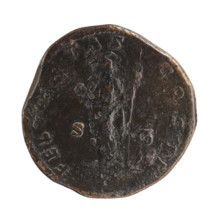 Sestertius, Clodius Albinus (ca. 150–197; Roman emperor 193–197), Caesar 193–195; Septimius Severus