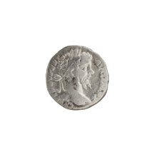 Denarius, Roman deities, palm branches, wreaths; Septimius Severus (Roman emperor; 146–211) —