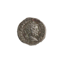 Denarius, Septimius Severus (Roman Emperor; 146–211) — Obverse: SEVERVSAVG PARTMAX. Head of