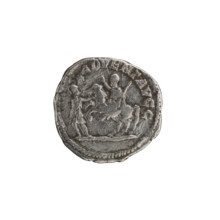 Denarius; emperor on horseback; Septimius Severus (Roman emperor, 146–211). Obverse: SEVERVS PIVS