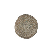 Crown coin of Sigismund I the Old (King of Poland; reign 1506–1548). Obverse: Polish crowned eagle;