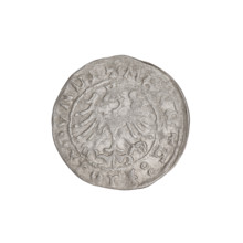 Crown half-grosz, Sigismund I the Old (King of Poland; 1506–1548). Obverse: Polish crowned eagle