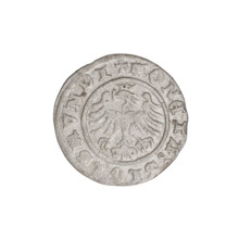 Crown half-grosz, Sigismund I the Old (King of Poland; 1506–1548). Obverse: Polish crowned eagle