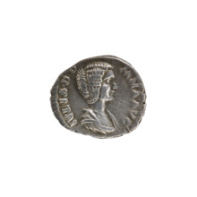 denarius, Julia Domna (ca. 160–217; Roman empress 193–211), Roman Empire — iconography: Venus