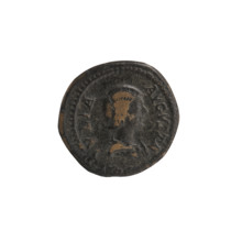 Denarius (anima?), Julia Domna (ca. 160–217; Roman empress 193–211). Obverse: IVLIA AVGVSTA — bust
