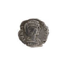 denarius, Julia Domna (ca. 160–217; Roman empress 193–211), Roman Empire. Obv.: IVLIA AVGVSTA —
