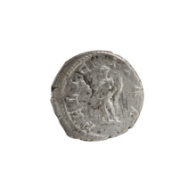 denarius, Julia Domna (ca. 160–217; Roman empress 193–211), Roman Empire, Felicitas standing,