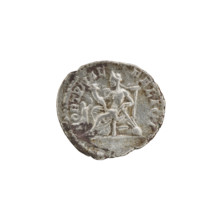 Denarius, Julia Domna (ca. 160–217; Roman empress 193–211). Obverse: Bust of Julia facing right,