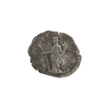 Denarius of Julia Domna (ca. 160–217), Roman empress (193–211). Obverse: IVLIA AVGVSTA — bust of
