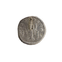 Denarius, Julia Domna (ca. 160–217; Roman empress 193–211). Roman Empire, ca. 198–209. Obverse: