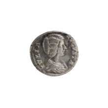 denarius, Julia Domna (ca. 160–217; Roman empress 193–211), Roman Empire — Obv.: IVLIA AVGVSTA Bust