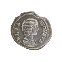 denarius, Julia Domna (ca. 160–217; Roman Empress 193–211), Roman Empire. Julia Domna (Roman