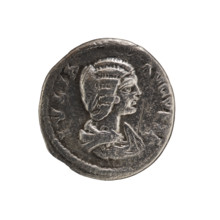 denarius, Julia Domna (ca. 160–217; Roman empress 193–211), Roman Empire. Obv.: IVLIA AVGVSTA —